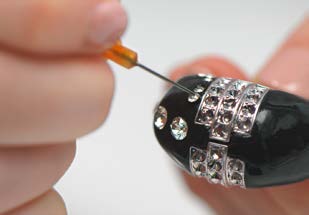 Placing a crystal into Ceralun
