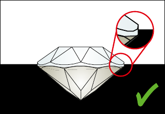 Correct crystal setting geometry in Ceralun
