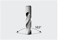 Twist drill 163° / NC drill 163°