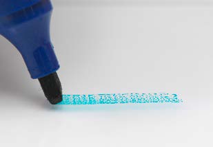 Test Pen ink disappearing or forming bubbles