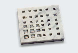 Filling end-to-end cavity with glue