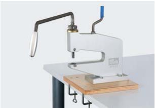 Fly press with mounting board