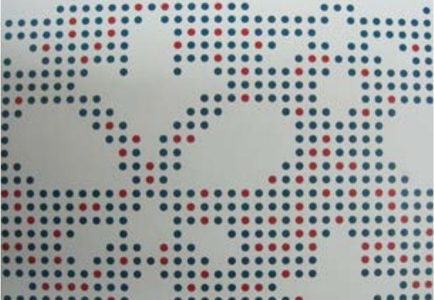Desired motif drawn for Lochrose embroidery
