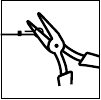 Wire working hand application technique