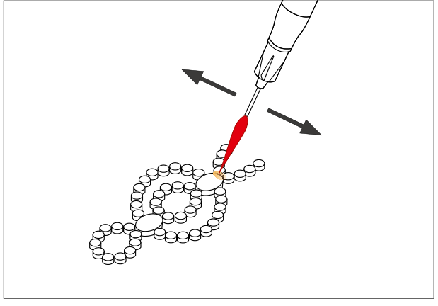 Soldering time and temperature illustration