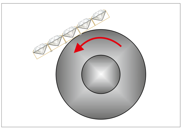 Removal of excessive solder alloy by polishing