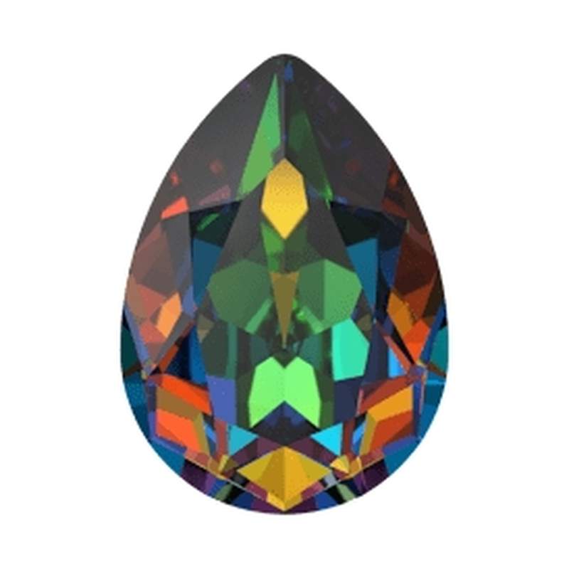 Swarovski Fancy Stones 4320 14 x 10 mm Crystal Vitrail Medium F