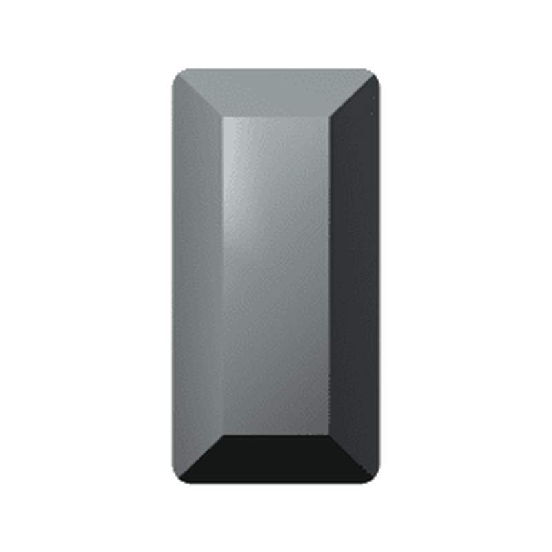 Swarovski Fancy Stones 4501 4 x 2 mm Jet Hematite