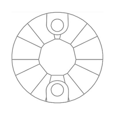 3204 8 mm Tangerine F - 144 pcs