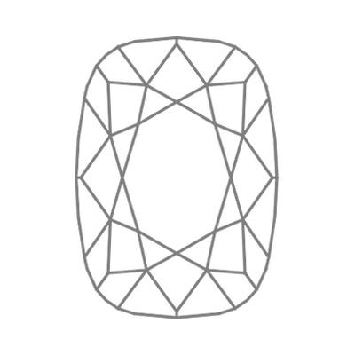 4568 8 x 6 mm Crystal Satin - 144 pcs