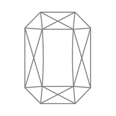 4627 27 x 18,5 mm Crystal DT Light 2X - 24 pcs