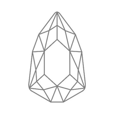 4707 7,8 x 4,9 mm Crystal DT Light - 144 pcs