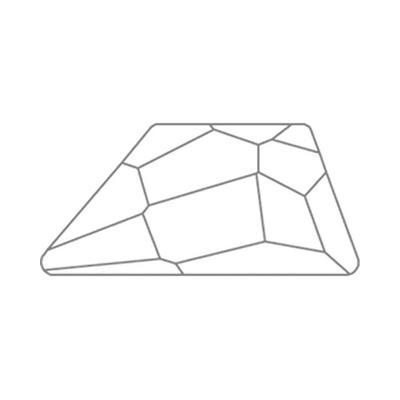 4719 19 x 9 mm Crystal Silver Shade F - 72 pcs