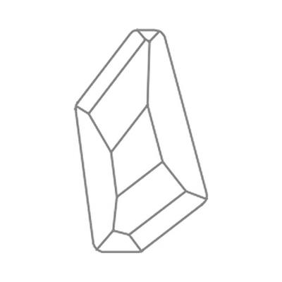 4767 18 x 10 mm Crystal AB F - 96 pcs