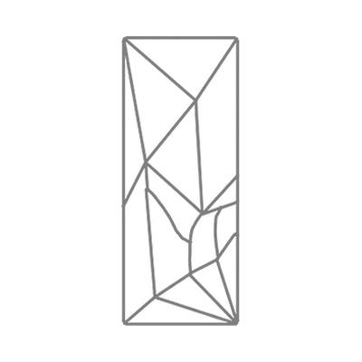 4925 23 x 9 mm Crystal Scarabaeus Green F - 20 pcs