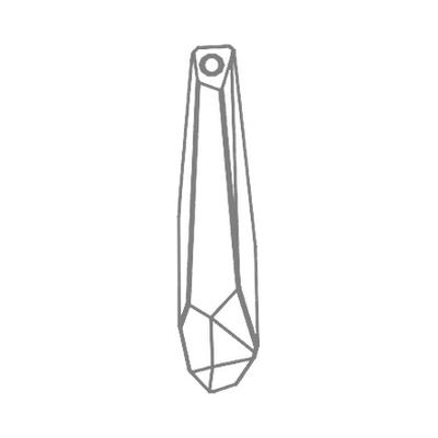 6016/G 56 mm Crystal Vitrail Medium P T1127 - 6 pcs