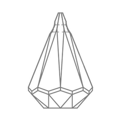 6022 33 mm Crystal Red Magma - 8 pcs