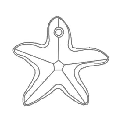 6721 16 mm Topaz NOAC - 72 pcs