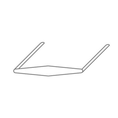 A 8999 NR 109 171 PLAIN CLIP 17 MM - 4830 pcs
