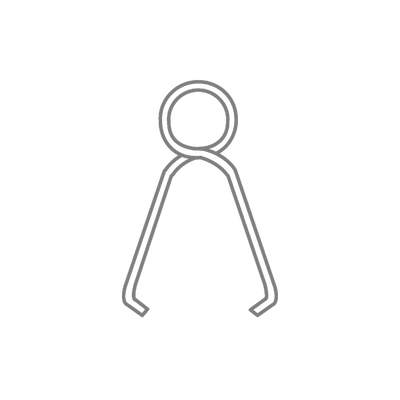 A 8999 NR 112 131 PEAR-CLIP - 5000 pcs