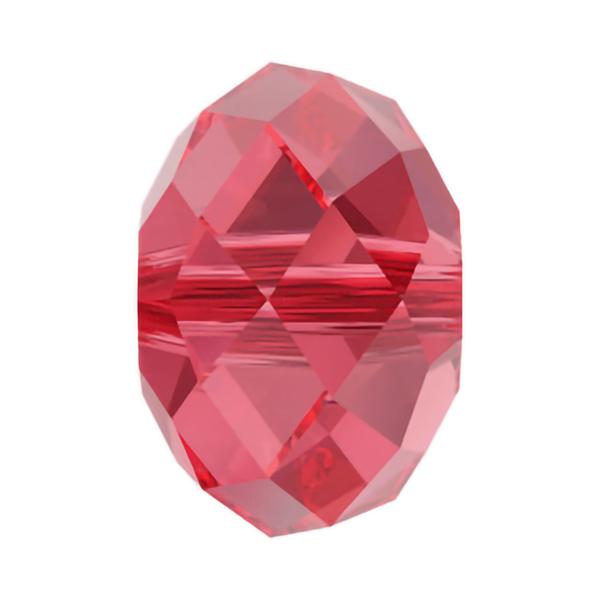 Swarovski Crystal Beads 5040 8 mm Indian Pink
