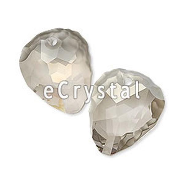 Swarovski Crystal Pendants 6190 23 mm Crystal Silver Shade NOAC