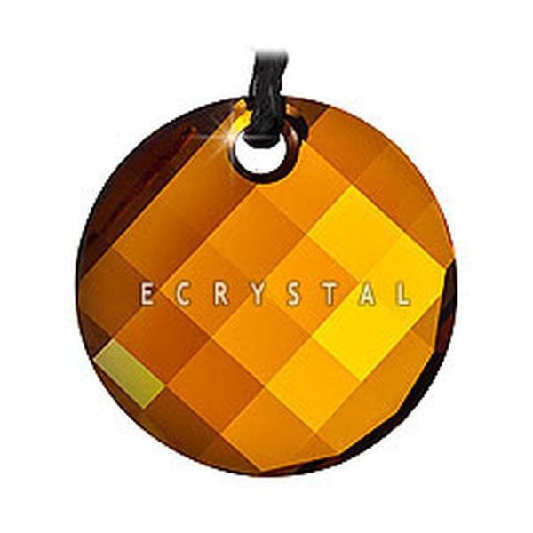 Swarovski Crystal Pendant 6621 18 mm Crystal Copper
