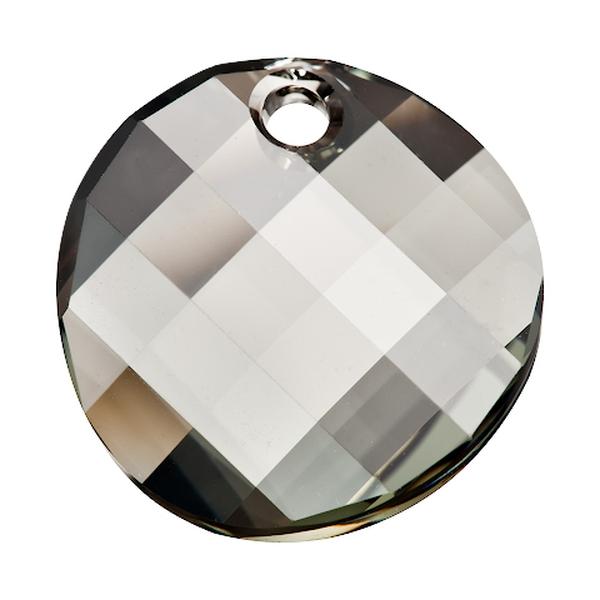 Swarovski Crystal Pendants 6621 28 mm Black Diamond