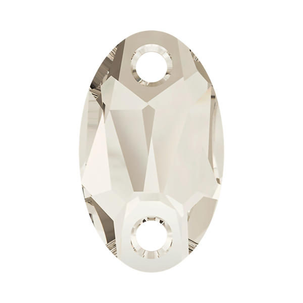 Swarovski Sew-on Crystals 3231 18 x 11 mm Crystal Silver Shade