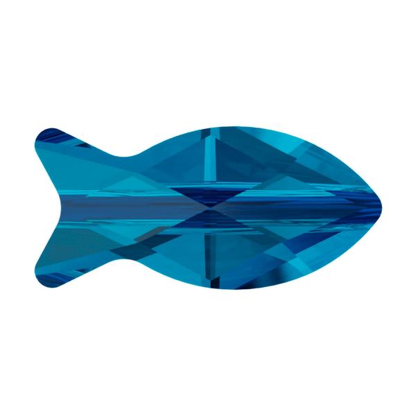 Swarovski Crystal Beads 5727 18 mm Capri Blue NOAC
