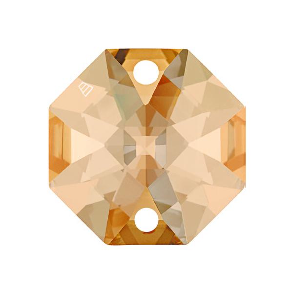Swarovski Lighting Crystals 8116 12 mm Crystal Golden Shadow