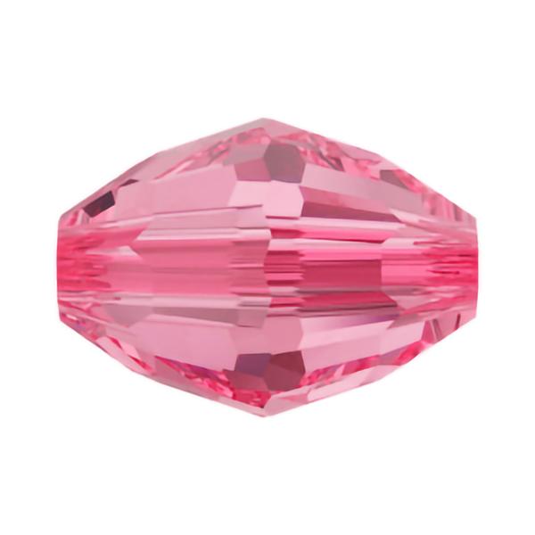 Swarovski Crystal Beads 5200 9 x 6 mm Rose