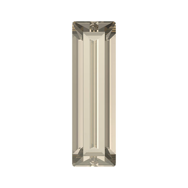 Swarovski Fancy Stones 4500 6 x 2 mm Crystal Silver Shade