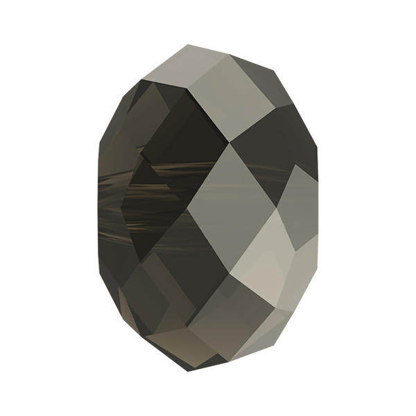 Swarovski Crystal Beads 5040 8 mm Black Diamond Satin