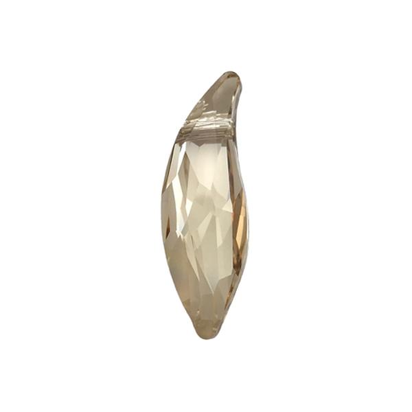 Swarovski Crystal Pendants 6904 45 mm Crystal Golden Shadow