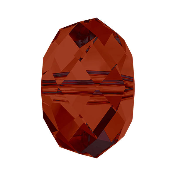 Swarovski Crystal Beads 5040 18 mm Crystal Red Magma