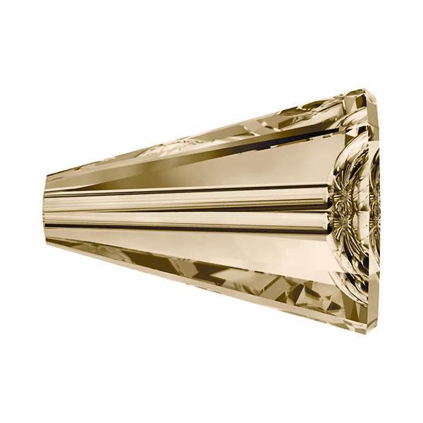 Swarovski Crystal Beads 5540 17 mm Crystal Golden Shadow