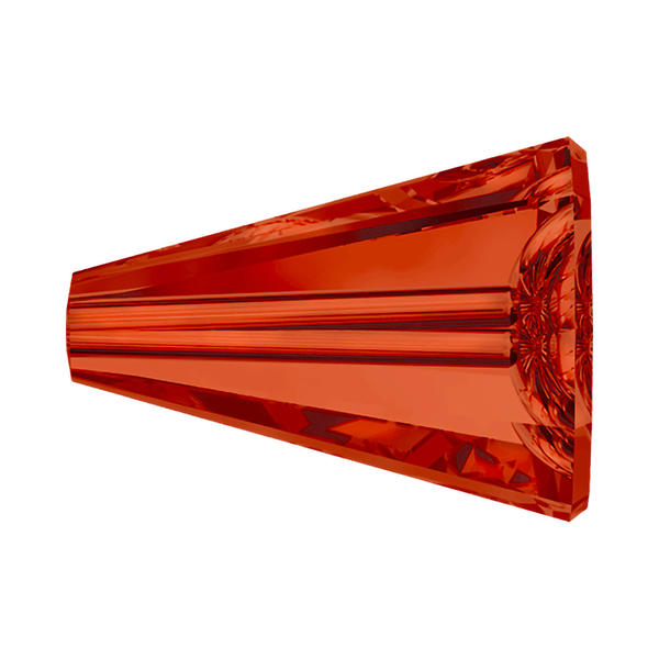Swarovski Crystal Beads 5540 12 mm Crystal Red Magma