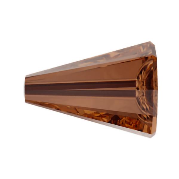 Swarovski Crystal Beads 5540 17 mm Smoked Topaz