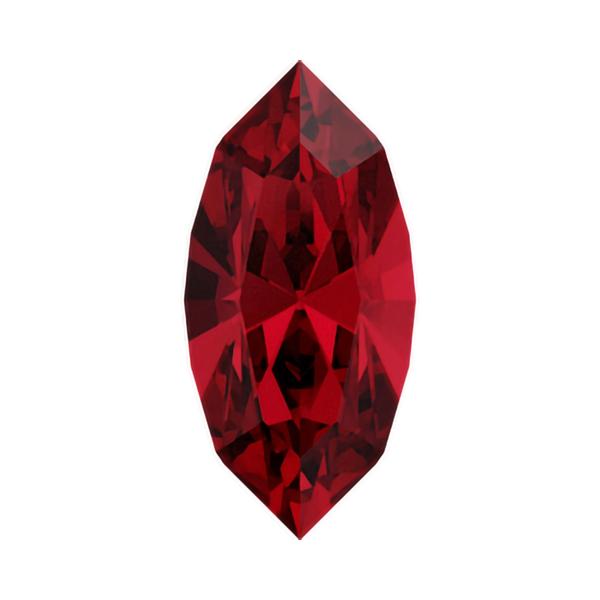 Swarovski Fancy Stones 4228 4 x 2 mm Dark Siam F