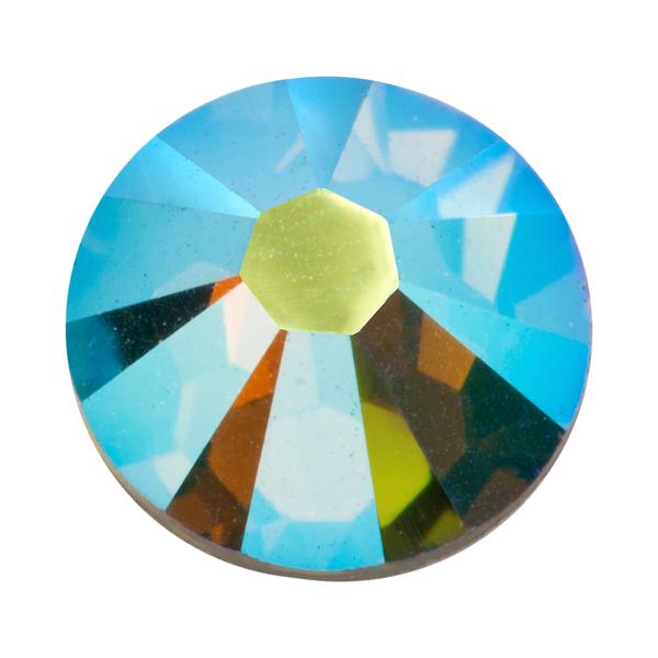Swarovski Flatback Crystals 2028 ss 34 Olivine AB F