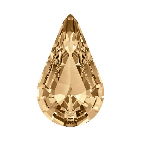 Swarovski Fancy Stones 4328 6 x 3,6 mm Crystal Golden Shadow