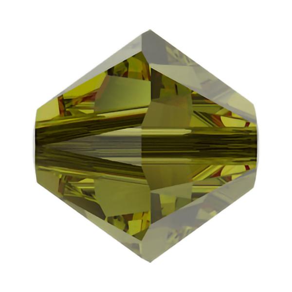 Swarovski Crystal Beads 5328 6 mm Khaki
