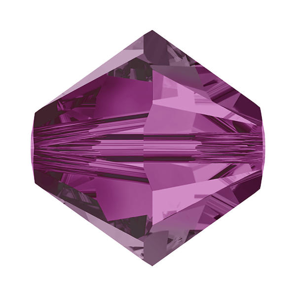 Swarovski Crystal Beads 5328 6 mm Fuchsia