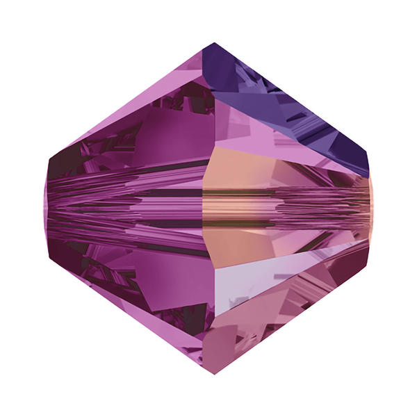 Swarovski Crystal Beads 5328 3 mm Fuchsia AB