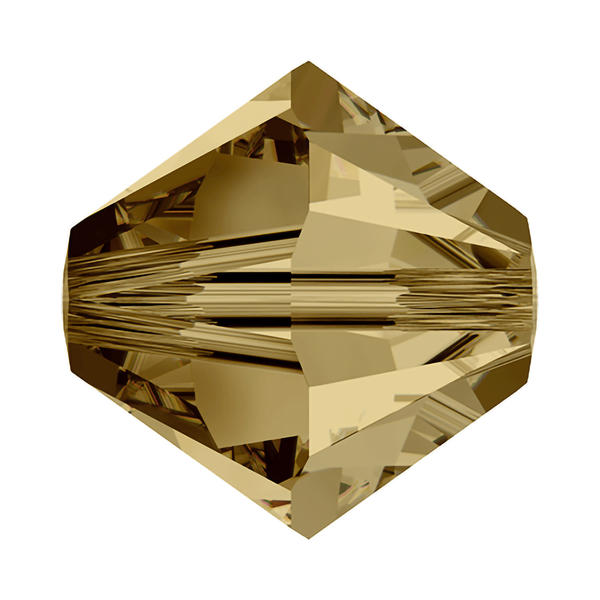 Swarovski Crystal Beads 5328 5 mm Light Colorado Topaz