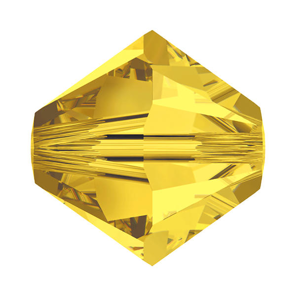 Swarovski Crystal Beads 5328 6 mm Light Topaz
