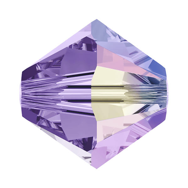 Swarovski Crystal Beads 5328 8 mm Tanzanite AB