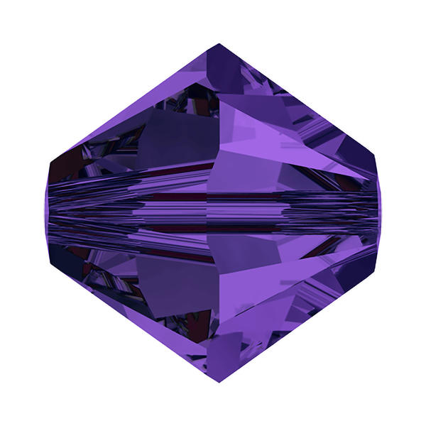 Swarovski Crystal Beads 5328 4 mm Purple Velvet