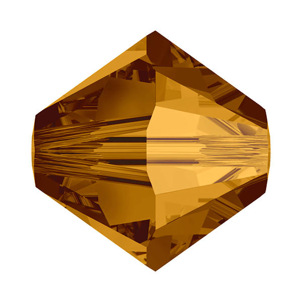 Swarovski Crystal Beads 5328 2,5 mm Crystal Copper